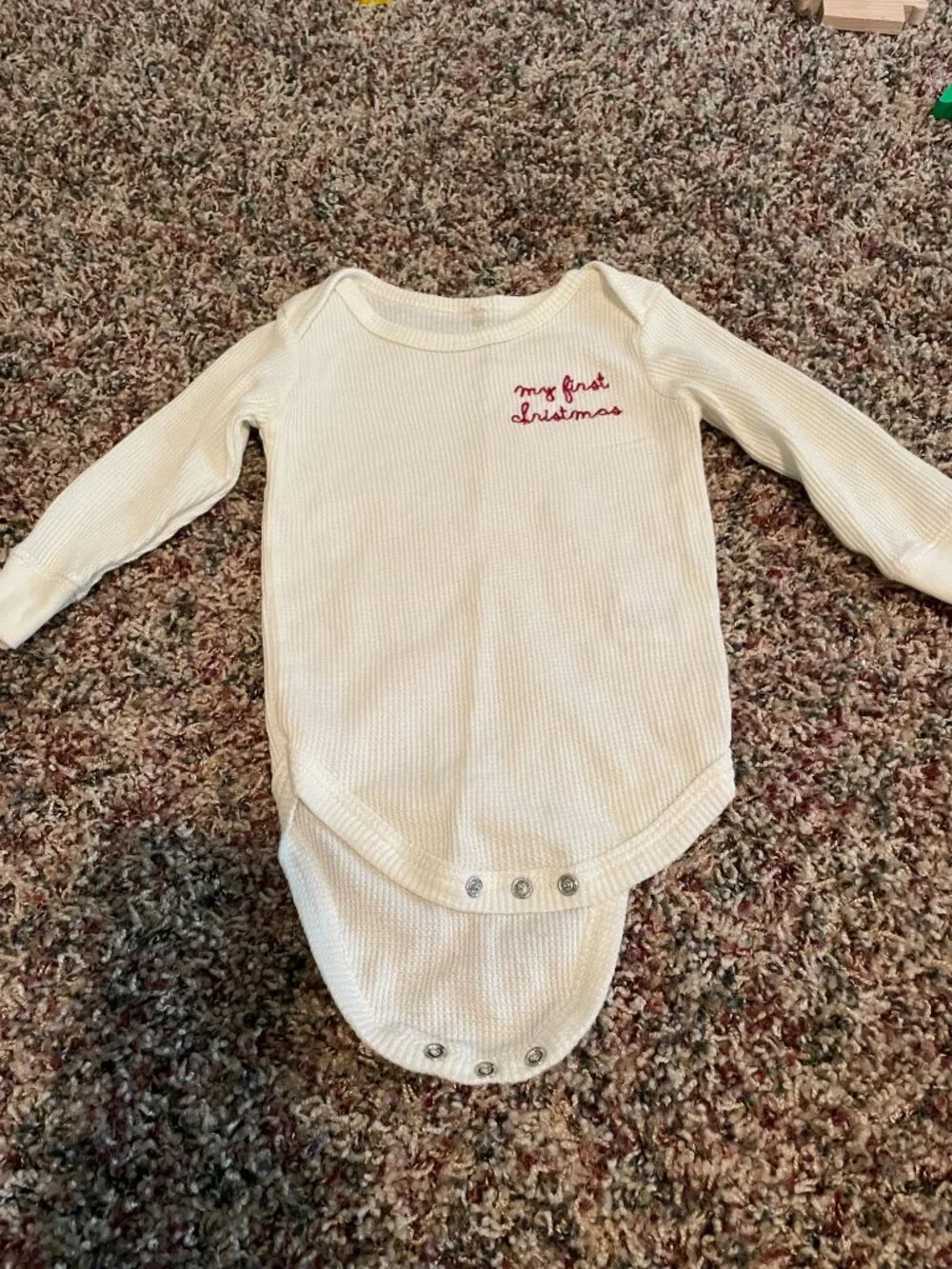 My First Christmas onesie
